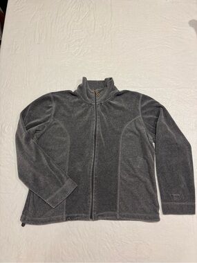 Three Hearts Women’s Charcoal Gray Full-Zip Velour Jacket